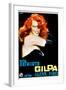 Gilda, Rita Hayworth, Italian Poster Art, 1946-null-Framed Art Print