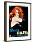 Gilda, Rita Hayworth, Italian Poster Art, 1946-null-Framed Art Print