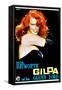 Gilda, Rita Hayworth, Italian Poster Art, 1946-null-Framed Stretched Canvas