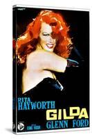 Gilda, Rita Hayworth, Italian Poster Art, 1946-null-Stretched Canvas