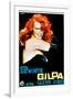 Gilda, Rita Hayworth, Italian Poster Art, 1946-null-Framed Art Print