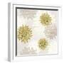 Gilded Aesthetic Flowers-Bella Dos Santos-Framed Art Print