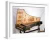 Gilded and Painted Harpsichord by Giovanni Antonio Bafto, Venice, 1774-null-Framed Giclee Print