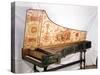 Gilded and Painted Harpsichord by Giovanni Antonio Bafto, Venice, 1774-null-Stretched Canvas