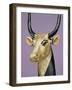 Gilded and Stuccoed Wooden Head of the Sacred Cow, Thebes, Egypt-Robert Harding-Framed Photographic Print