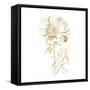 Gilded Botanical VIII Sq-Wild Apple Portfolio-Framed Stretched Canvas