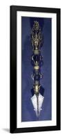 Gilded Bronze Ritual Knife, Tibet, 18th-19th Century-null-Framed Giclee Print