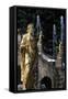 Gilded Bronze Statues, Grand Cascade-null-Framed Stretched Canvas