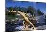 Gilded Bronze Statues, Grand Cascade-null-Mounted Giclee Print