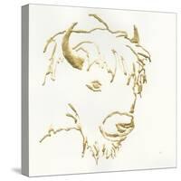 Gilded Buffalo-Chris Paschke-Stretched Canvas