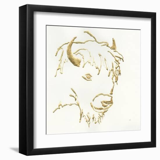 Gilded Buffalo-Chris Paschke-Framed Art Print