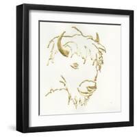 Gilded Buffalo-Chris Paschke-Framed Art Print