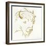 Gilded Buffalo-Chris Paschke-Framed Art Print