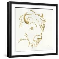 Gilded Buffalo-Chris Paschke-Framed Art Print