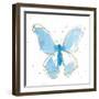 Gilded Butterflies II-Shirley Novak-Framed Art Print