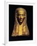 Gilded Cartonnage Mummy Mask-null-Framed Giclee Print