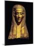 Gilded Cartonnage Mummy Mask-null-Mounted Giclee Print