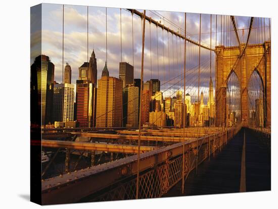 Gilded City-Bob Krist-Stretched Canvas