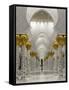 Gilded Columns Lead to the Main Prayer Hall of Sheikh Zayed Bin Sultan Al Nahyan Mosque, Abu Dhabi-null-Framed Stretched Canvas