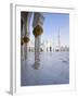 Gilded Columns of Sheikh Zayed Bin Sultan Al Nahyan Mosque, Abu Dhabi, United Arab Emirates-null-Framed Photographic Print