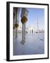 Gilded Columns of Sheikh Zayed Bin Sultan Al Nahyan Mosque, Abu Dhabi, United Arab Emirates-null-Framed Photographic Print