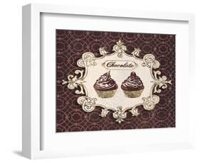 Gilded Cupcakes-Stefania Ferri-Framed Art Print