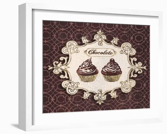 Gilded Cupcakes-Stefania Ferri-Framed Art Print