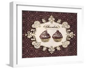 Gilded Cupcakes-Stefania Ferri-Framed Art Print