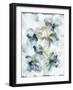 Gilded Dogwood 1-Li Bo-Framed Giclee Print