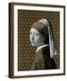 Gilded Earring (after Jan Vermeer)-Eccentric Accents-Framed Giclee Print