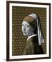 Gilded Earring (after Jan Vermeer)-Eccentric Accents-Framed Giclee Print