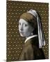 Gilded Earring (after Jan Vermeer)-Eccentric Accents-Mounted Giclee Print