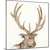 Gilded Elk-Chris Paschke-Mounted Art Print