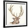 Gilded Elk-Chris Paschke-Framed Art Print