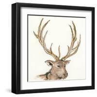 Gilded Elk-Chris Paschke-Framed Art Print