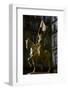 Gilded equestrian statue of St Joan of Arc, 19th century-Emmanuel Fremiet-Framed Photographic Print