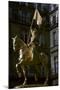 Gilded equestrian statue of St Joan of Arc, 19th century-Emmanuel Fremiet-Mounted Photographic Print