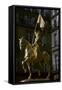 Gilded equestrian statue of St Joan of Arc, 19th century-Emmanuel Fremiet-Framed Stretched Canvas