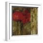 Gilded Floral - Bud-Georgie-Framed Giclee Print