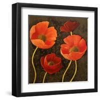 Gilded Floral II-Josefina-Framed Art Print