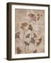 Gilded Gingko 1-Ariane Martine-Framed Art Print