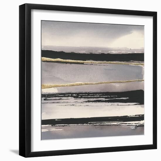 Gilded Grey I-Chris Paschke-Framed Art Print