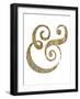 Gilded Hipster Ampersand-Wild Apple Portfolio-Framed Art Print