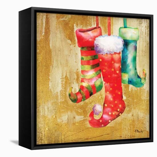 Gilded Holiday II-Paul Brent-Framed Stretched Canvas