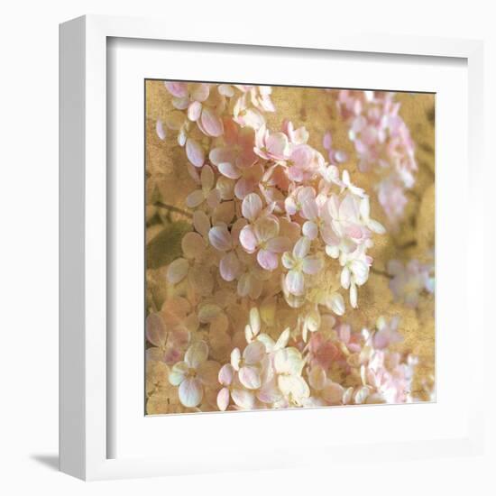 Gilded Hydrangea I-Sue Schlabach-Framed Art Print