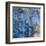 Gilded Indigo III-Jarman Fagalde-Framed Art Print