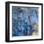 Gilded Indigo III-Jarman Fagalde-Framed Art Print