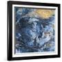 Gilded Indigo IV-Jarman Fagalde-Framed Art Print