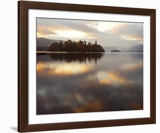 Gilded Lake-Peter Adams-Framed Art Print