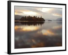 Gilded Lake-Peter Adams-Framed Art Print